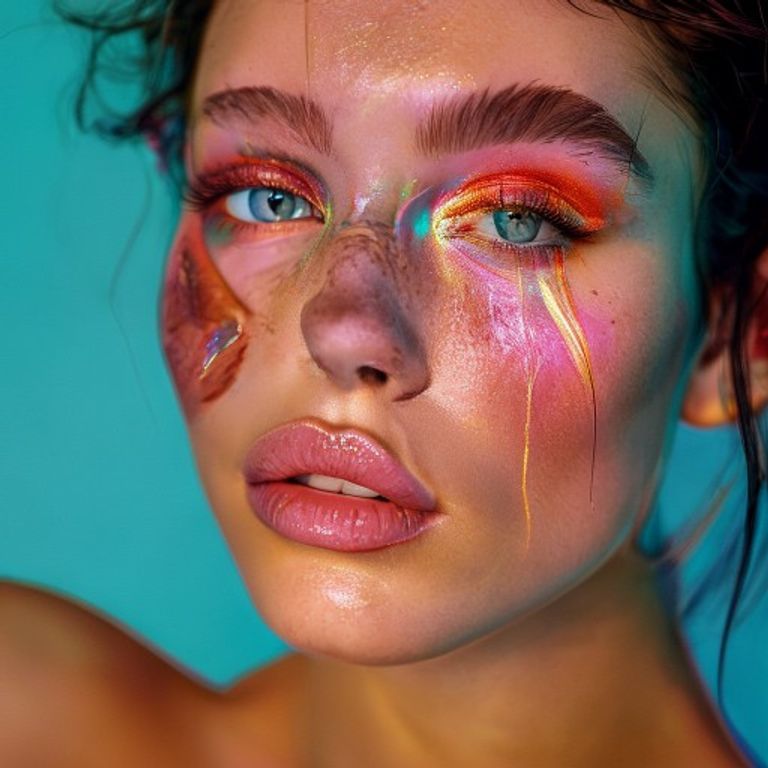 Beyond the Trends Makeup Looks That Enhance Your Features Instead of Hiding Them, editorial magazine photography, vibrant professional quality, no text, no watermarks