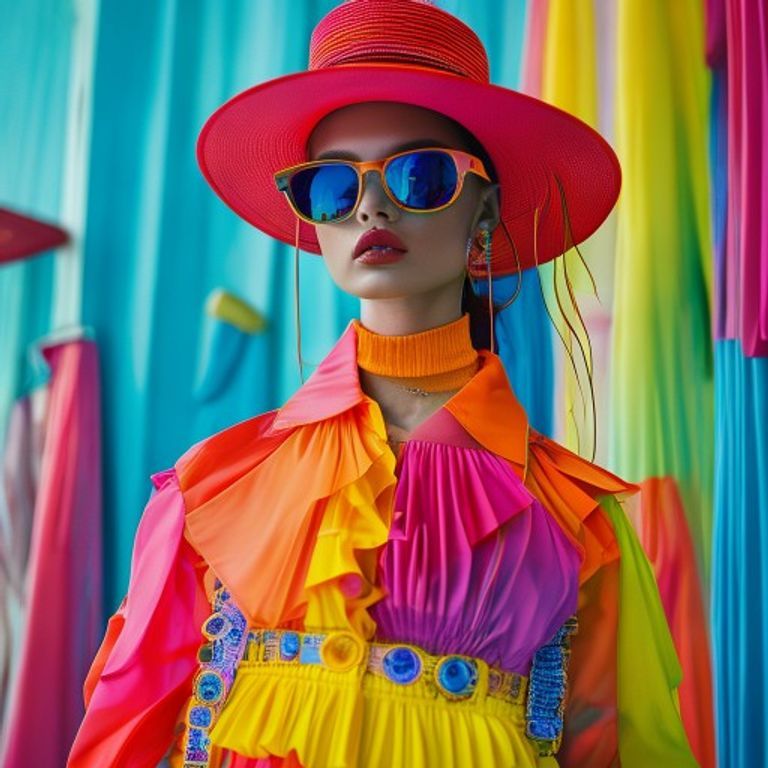 Fashions Next Chapter The Trends Redefining Clothing and Retail, editorial magazine photography, vibrant professional quality, no text, no watermarks