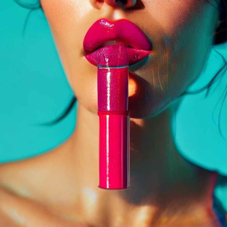 Summer Lipstick Shades To Beat The Heat, editorial magazine photography, vibrant professional quality, no text, no watermarks