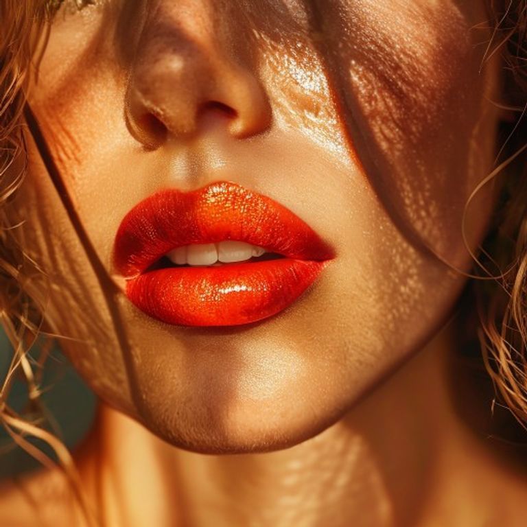 Summer Lipstick Shades To Beat The Heat, lifestyle editorial photo, warm natural lighting, high resolution, no text, no watermarks