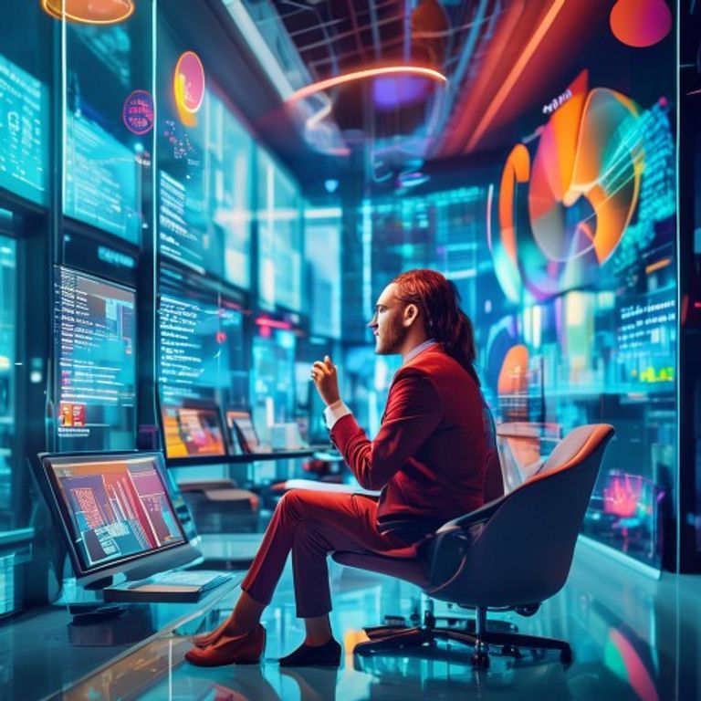 The Future of Business 10 Innovation Trends Every Entrepreneur Should Watch, editorial magazine photography, vibrant professional quality, no text, no watermarks