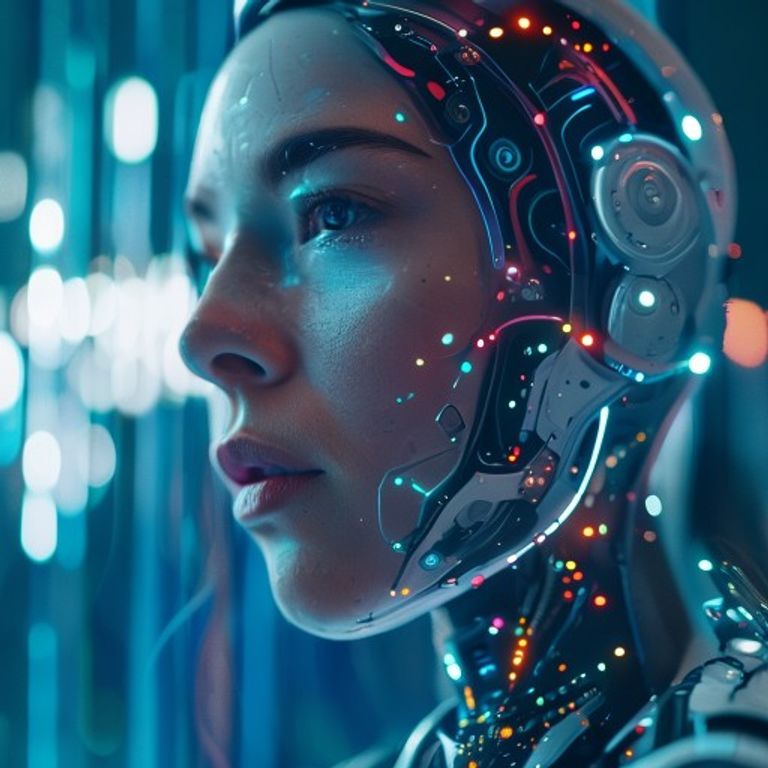 Transform Your Business With Artificial Intelligence Solutions Today, cinematic documentary photography, rich colours, sharp focus, no text, no watermarks