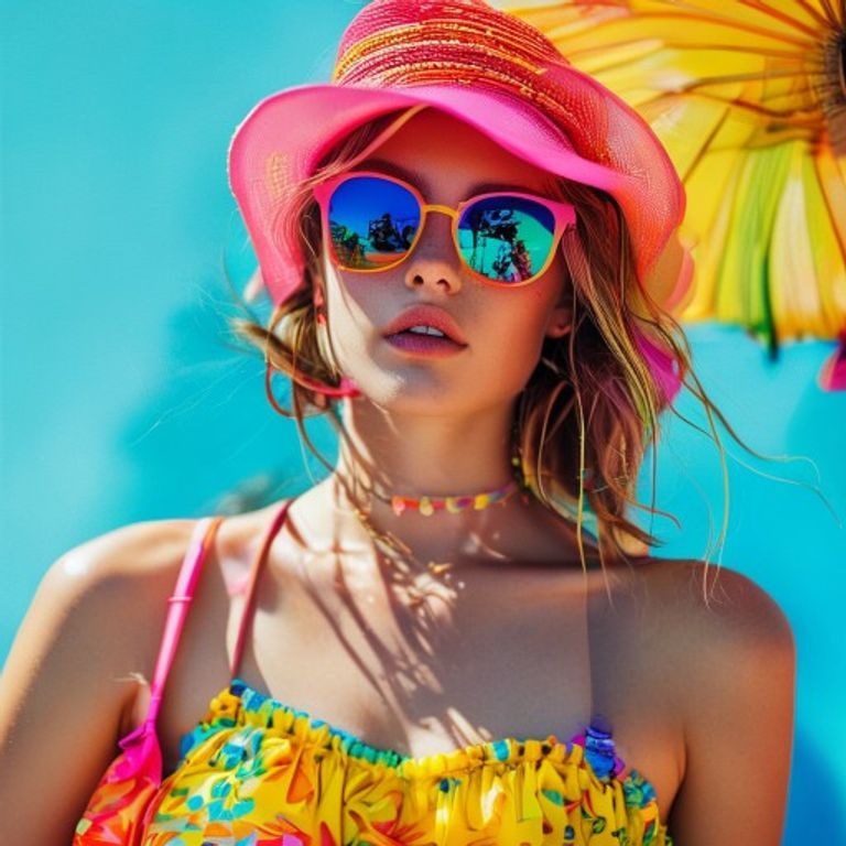7 Cool-Girl Summer Trends Youll See Everywhere This Season, editorial magazine photography, vibrant professional quality, no text, no watermarks