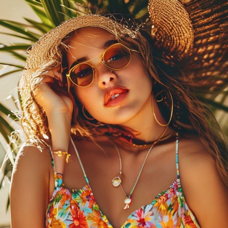7 Cool-Girl Summer Trends Youll See Everywhere This Season, lifestyle editorial photo, warm natural lighting, high resolution, no text, no watermarks