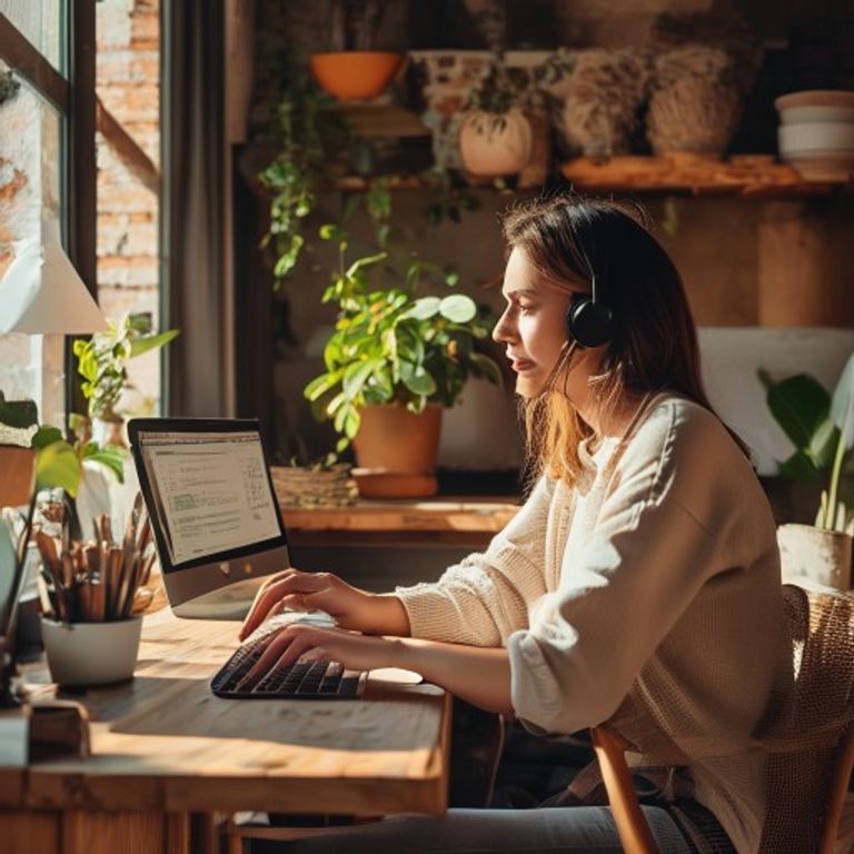 Side Hustle to Small Business How AI Is Making It Easier Than Ever, lifestyle editorial photo, warm natural lighting, high resolution, no text, no watermarks